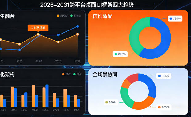 2026 年适配 macOS 10.15 + Windows 跨平台桌面 UI 框架全选型指南