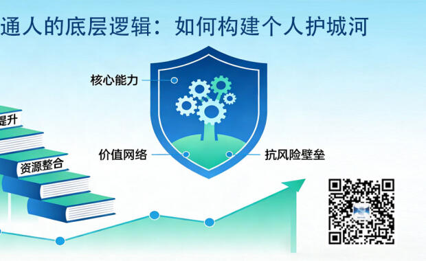 【底层逻辑观察笔记10】普通人的底层逻辑：如何构建个人护城河