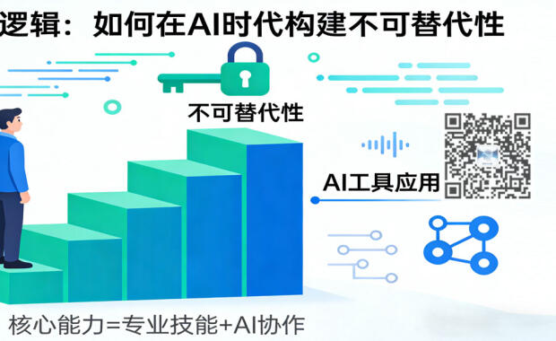 底层逻辑观察笔记18】普通人的底层逻辑：如何在 AI 时代构建不可替代性