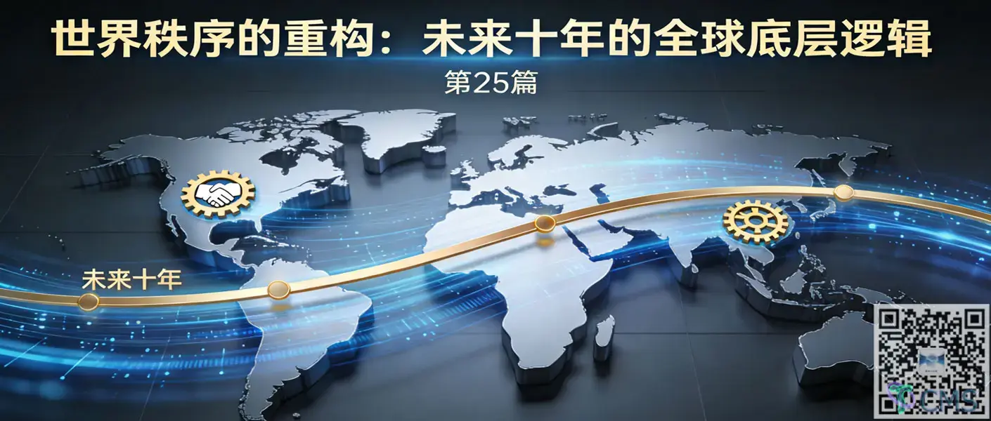 【底层逻辑观察笔记25】世界秩序的重构：未来十年的全球底层逻辑